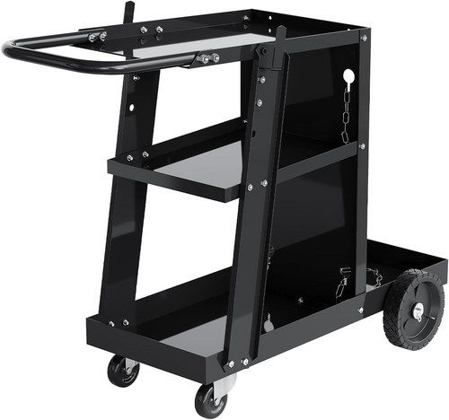 Welding cart tier heavy duty - welding, 3-tier